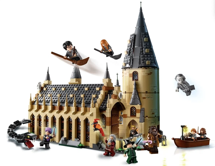 Конструктор Harry Potter Большой Зал Хогвартса 924 детали, магический замок с фигурками - изображение 4