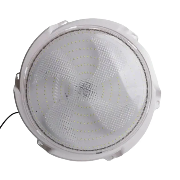 Прожектор LED 300 Вт с солнечной панелью 36,3х31х8,7 см ABS пластик белый - изображение 5