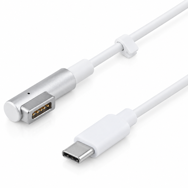 Кабель живлення Type-C / USB-C на MagSafe 1 для Apple MacBook Pro / Air (100W, 180 см) A1278 A1370 A1369 77580 - Фото 1 Кабель живлення Type-C / USB-C на MagSafe 1 для Apple MacBook Pro / Air (100W, 180 см) A1278 A1370 A1369 77580 - изображение 1