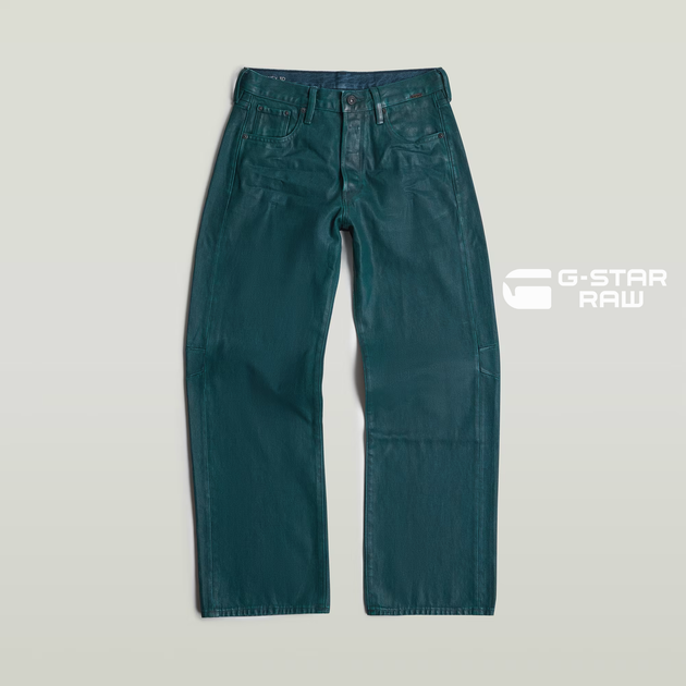 Жіночі вощені смарагдові джинси бойфренд Bowey 3D Boyfriend G-Star Raw, розмір M (W29 L32) (d25372-d436-g760) - изображение 3