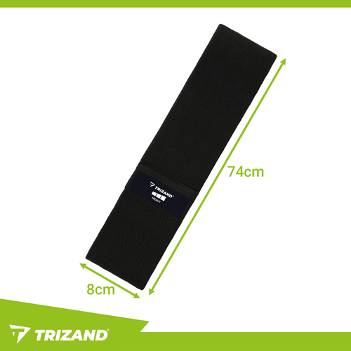 Еспандери тканинні Trizand 25878 набір 3 шт з планом тренувань - зображення 2