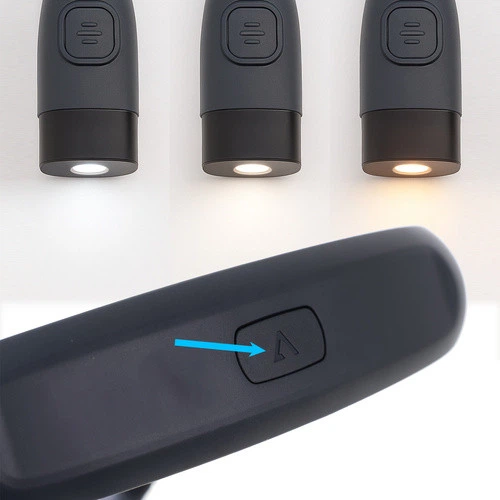 Ліхтар для читання на шию Izoxis 25675 USB-C 3 кольори світла - Фото 8 Ліхтар для читання на шию Izoxis 25675 USB-C 3 кольори світла - зображення 8