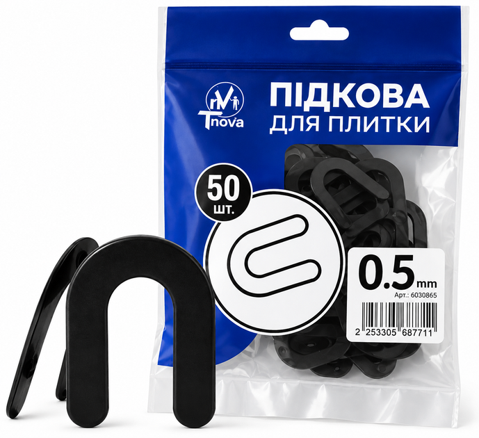 Підкова для плитки Nova 0,5мм (50 шт./ уп.) - зображення 2
