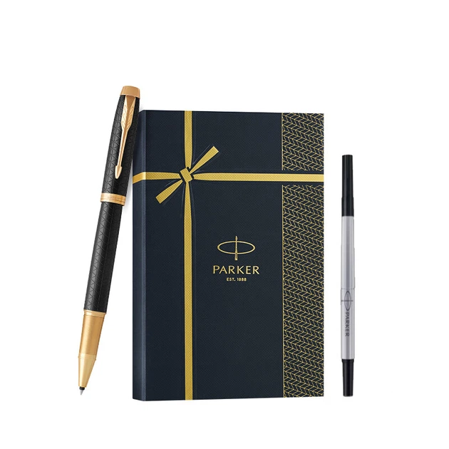Ручка PARKER Signature [Новогодний подарок], стильный деловой офисный подарок для мужчин и женщин, подарок на день рождения, подарочная коробка в честь года Лошади, высококачественная подарочная коробка, шариковая ручка IM Black Forest + подарочная коробк - изображение 10