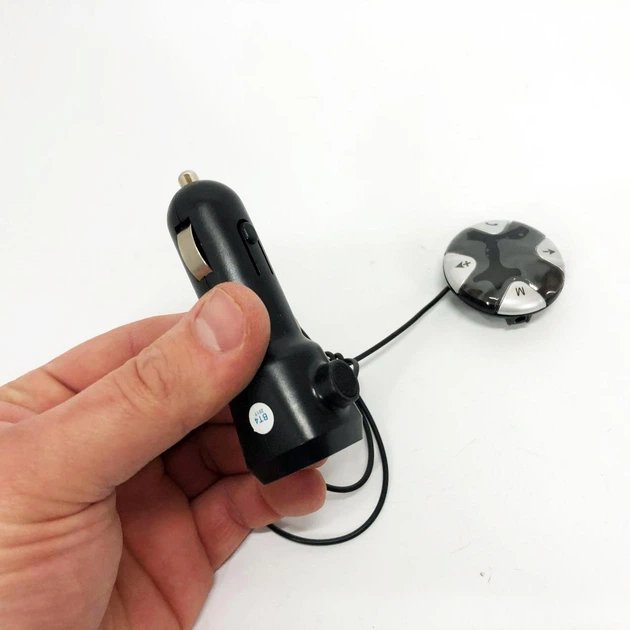 Трансмиттер модулятор MP3 UKC CM-S25 с магнитным держателем, Автомобильный трансмиттер bluetooth - изображение 10