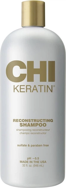 Szampon do włosów zniszczonych CHI Keratin 946 ml (633911877982) - Zdjęcie 1 Szampon do włosów zniszczonych CHI Keratin 946 ml (633911877982) - obraz 1