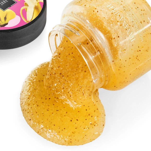 Скраб для тела увлажняющий LAVISH CARE BODY SCRUBS - BANANA SPLIT банановый, 250 мл - изображение 3