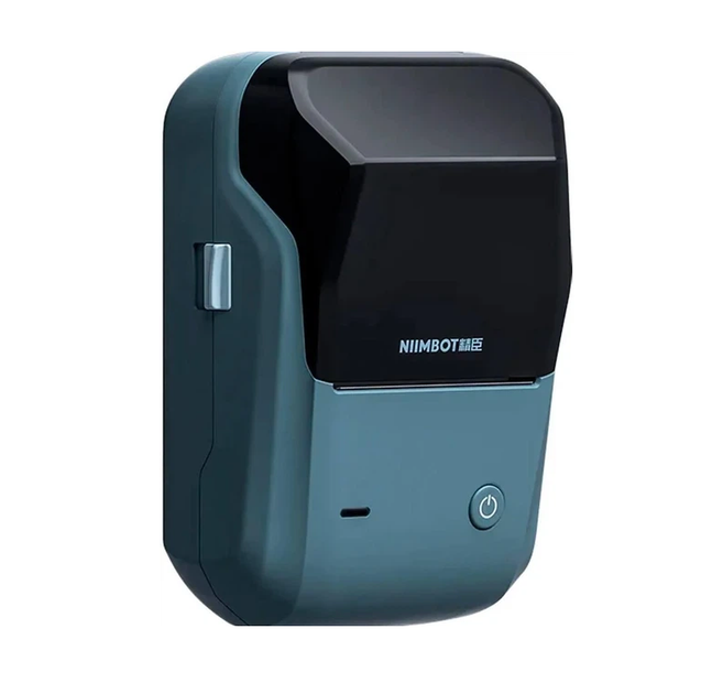 Термопринтер для друку наклейок NIIMBOT B1 DARK BLUE - зображення 2