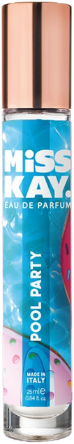 Miniaturka Woda perfumowana damska Miss Kay Pool Party 25 ml (8034041622848) - Zdjęcie 1 Miniaturka Woda perfumowana damska Miss Kay Pool Party 25 ml (8034041622848) - obraz 1
