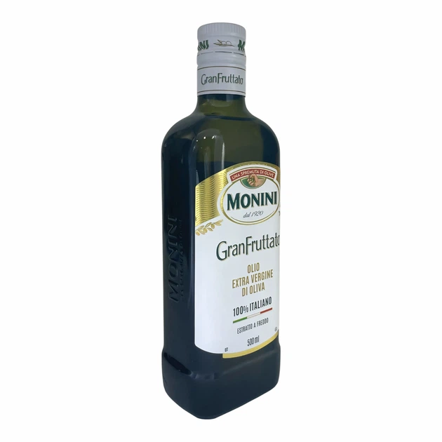 Оливкова олія Monini Extra Virgin Гранфруттато 500 мл (8005510001716) - Фото 2 Оливкова олія Monini Extra Virgin Гранфруттато 500 мл (8005510001716) - зображення 2