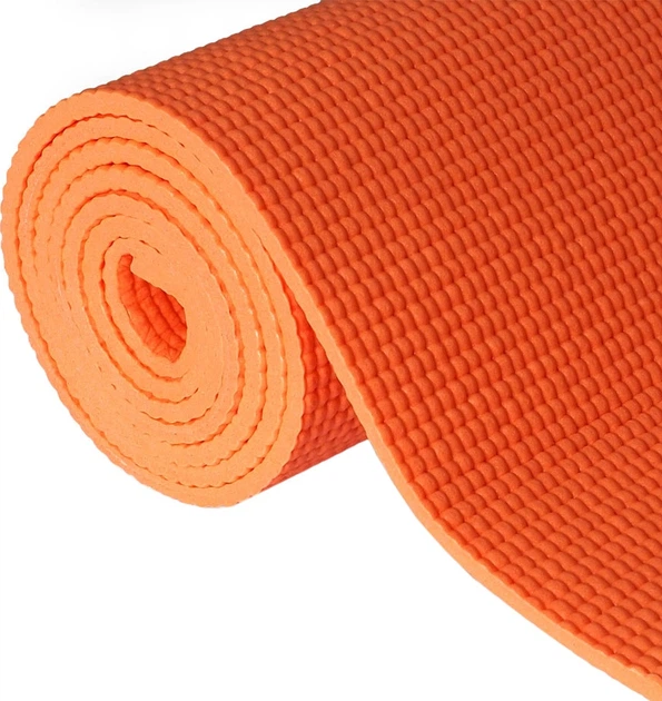 Mata do jogi Profit Slim DK 2203 173 x 61 x 0.5 cm Pomarańczowa (5902860633976) - Zdjęcie 4 Mata do jogi Profit Slim DK 2203 173 x 61 x 0.5 cm Pomarańczowa (5902860633976) - obraz 4