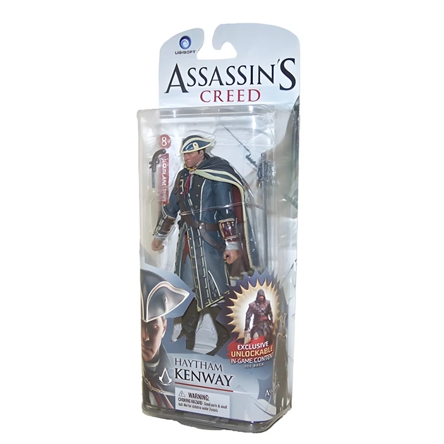 Подвижная коллекционная фигурка Хэйтем Кенуэй в треуголке, 15 см — Assassin's Creed - Фото 3 Подвижная коллекционная фигурка Хэйтем Кенуэй в треуголке, 15 см — Assassin's Creed - изображение 3