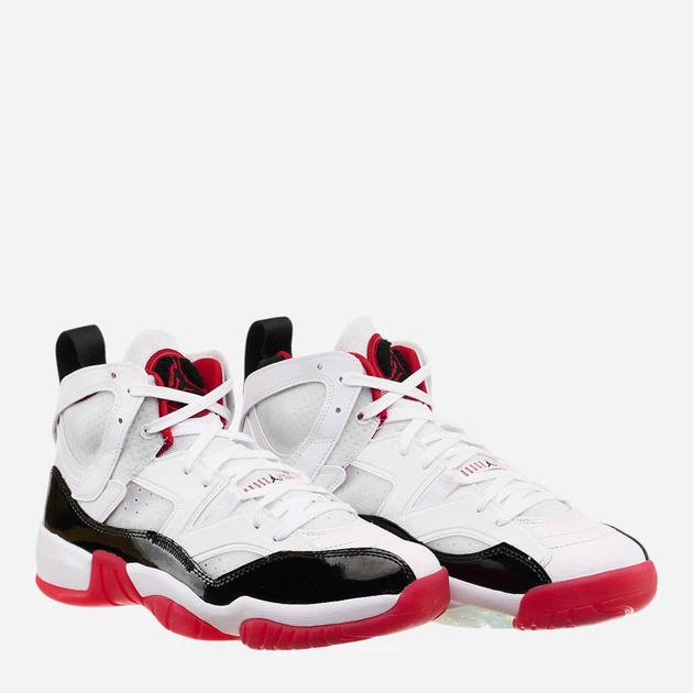 Мужские кроссовки для баскетбола Jordan Jumpman Two Trey DO1925-106 45.5 (11.5US) 29.5 см Красно-белые (196153213715) - Фото 2 Мужские кроссовки для баскетбола Jordan Jumpman Two Trey DO1925-106 45.5 (11.5US) 29.5 см Красно-белые (196153213715) - изображение 2