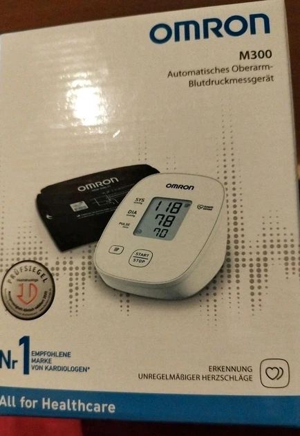 Автоматический тонометр Omron M300 - изображение 5