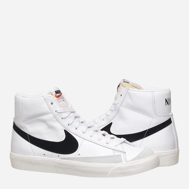 Мужские кеды высокие Nike Blazer Mid '77 Vintage BQ6806-100 42.5 (9US) 27 см Белые (192499280268) - Фото 4 Мужские кеды высокие Nike Blazer Mid '77 Vintage BQ6806-100 42.5 (9US) 27 см Белые (192499280268) - изображение 4