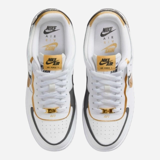 Женские кеды низкие Nike Air Force 1 Shadow CI0919-125 37.5 (6.5US) 23.5 см Белые (198483651557) - Фото 3 Женские кеды низкие Nike Air Force 1 Shadow CI0919-125 37.5 (6.5US) 23.5 см Белые (198483651557) - изображение 3