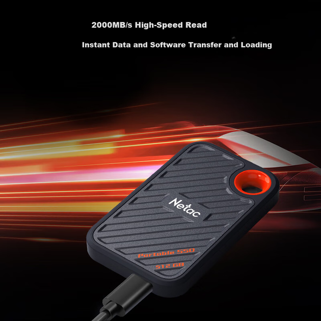 SSD диск Netac ZX20 512GB Type-C External - зображення 6