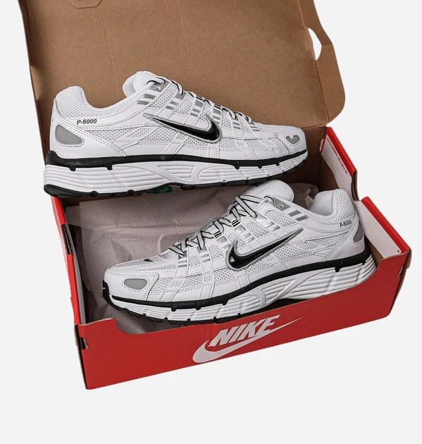Мужские кроссовки Nike P-6000 CD6404-107 41 (8US) 26 см Белые (197863440002) - Фото 7 Мужские кроссовки Nike P-6000 CD6404-107 41 (8US) 26 см Белые (197863440002) - изображение 7