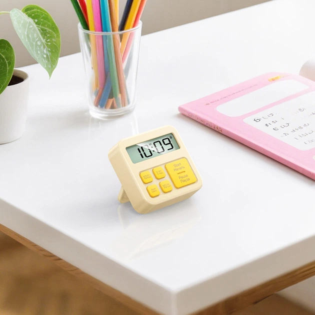 Електричний таймер HOCO HX43 Electronic timer Жовтий - изображение 5