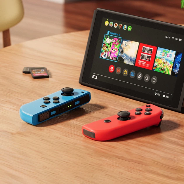 Бездротовий ігровий контролер HOCO GA33 Dragon wireless Switch 1st gen joy-con червоний/синій - Фото 6 Бездротовий ігровий контролер HOCO GA33 Dragon wireless Switch 1st gen joy-con червоний/синій - изображение 6