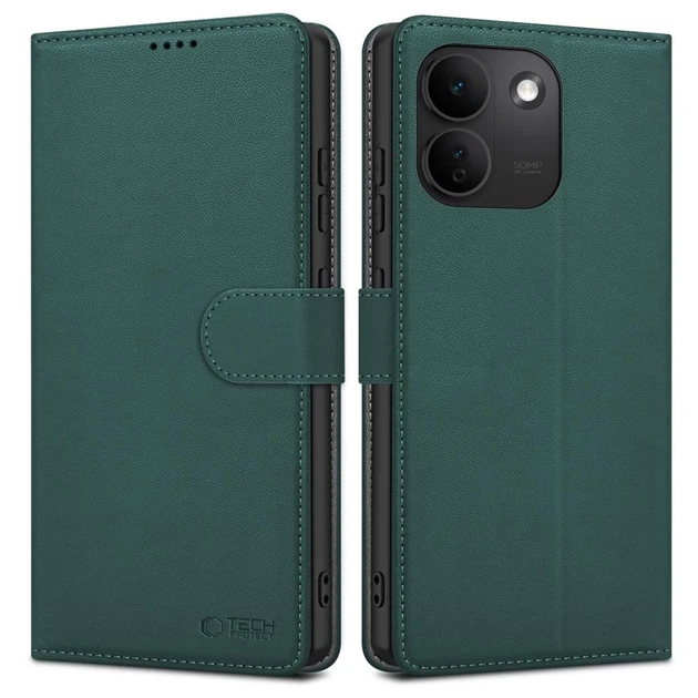 Чехол Tech-Protect Wallet для Xiaomi Redmi Note 17 Pro Max 5G Green (5906302399307) - Фото 1 Чехол Tech-Protect Wallet для Xiaomi Redmi Note 17 Pro Max 5G Green (5906302399307) - изображение 1