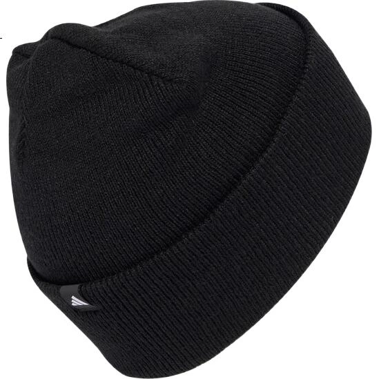 В'язана шапка Adidas Unisex Training Series 3S BEANIE JM3064 Чорна OSFW - изображение 3