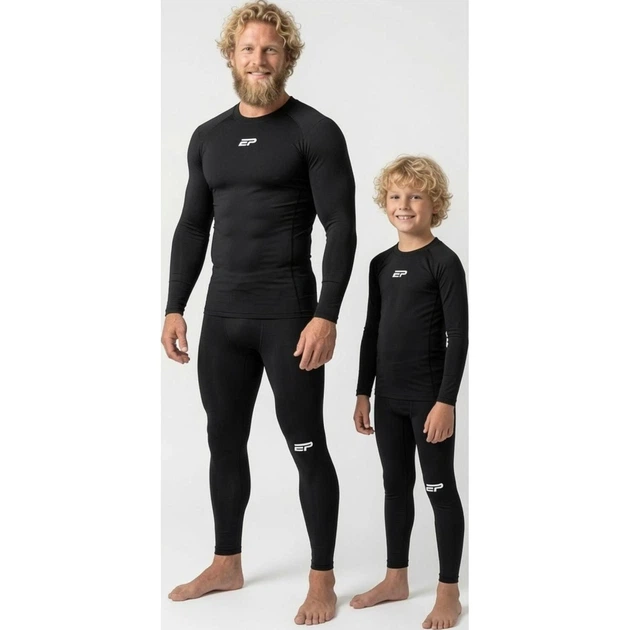 Комплект компрессионного термобелья Europaw PRO COMPRESSION черный XL europaw899 - изображение 3