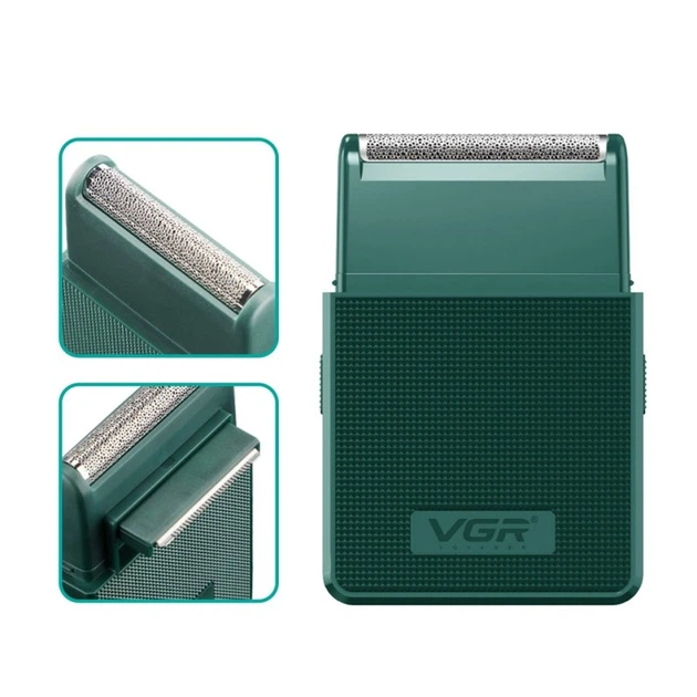 Электробритва VGR V-376 GREEN зеленая - изображение 3