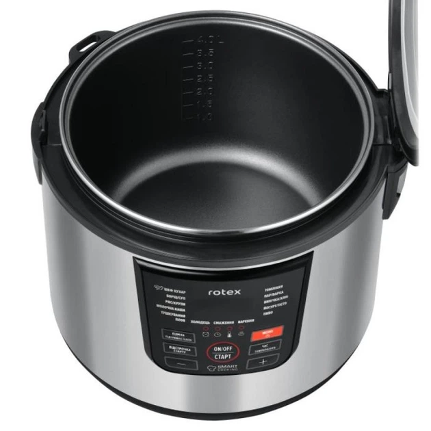 Мультиварка Rotex RMC-501-B 900 Вт серебристая - Фото 9 Мультиварка Rotex RMC-501-B 900 Вт серебристая - изображение 9