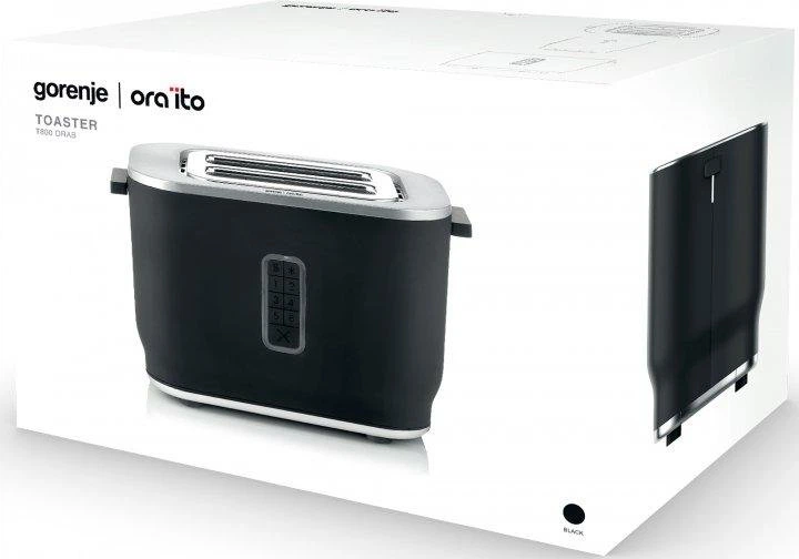 Тостер Gorenje T-800-ORAB 800 Вт чорний - зображення 3