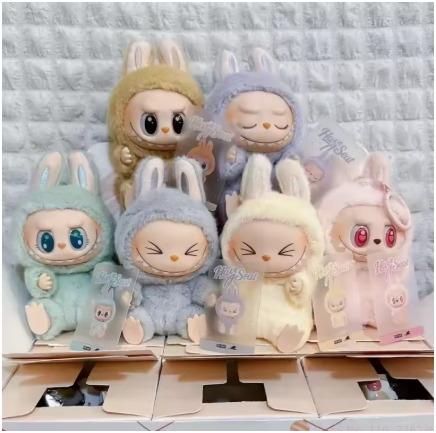 Фигурка-брелок Labubu Сидящая вечеринка, 14 см, 2 сезон - изображение 6