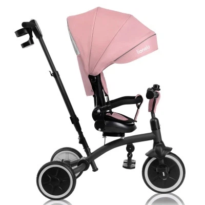 Детский велосипед Lionelo Tris Plus Pink Rose - изображение 3