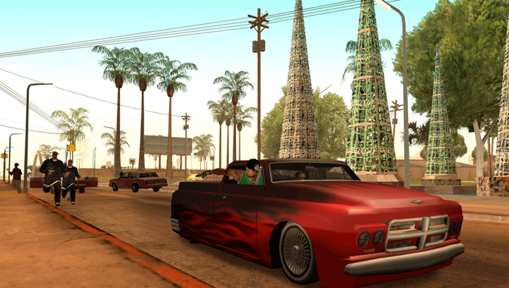 Гра Sony PlayStation 2 Grand Theft Auto III + Vice City + San Andreas Trilogy USA Англійська Версія DVD 3шт - зображення 9