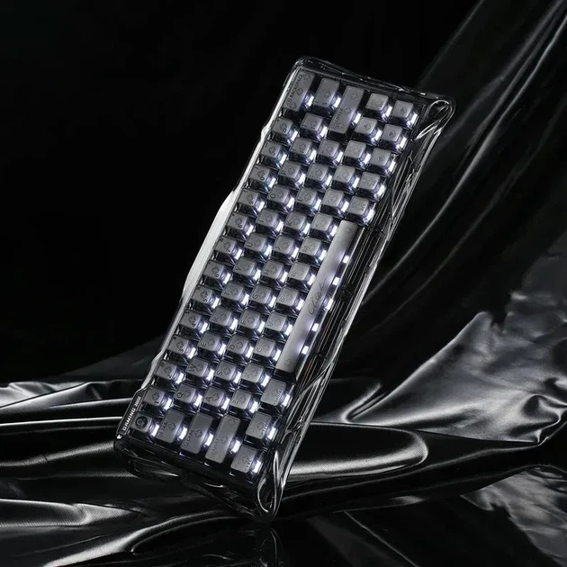 Магнітна клавіатура GravaStar Mercury V60 Onyx Crystal, 65%, Hall Effect, Rapid Trigger, 8000 Гц опитування, RGB - зображення 5