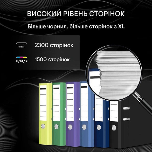 Комплект сумісних картриджів DOUBLE D HP 950XL 951XL — 10 шт. для Officejet Pro 8600, 8610, 8620 - Фото 2 Комплект сумісних картриджів DOUBLE D HP 950XL 951XL — 10 шт. для Officejet Pro 8600, 8610, 8620 - зображення 2