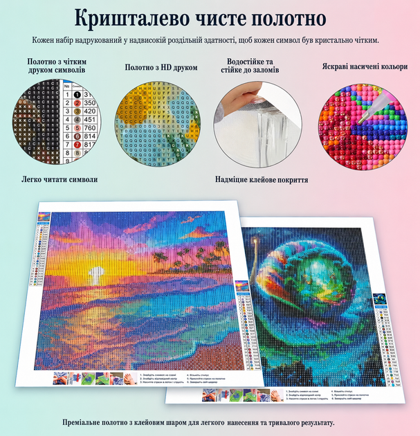 Картина стразами икона Святого Николая 30×40 см Истинный набор алмазной мозаики для творчества и декора дома - Фото 6 Картина стразами икона Святого Николая 30×40 см Истинный набор алмазной мозаики для творчества и декора дома - изображение 6