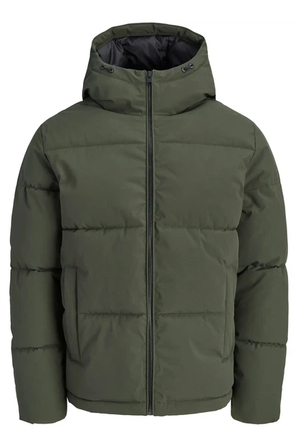 Чоловіча куртка-пуховик хакі Jack&Jones Galaxy 4XL (100402-khaki-14069) - изображение 4