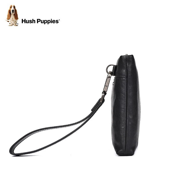 Сумка Hush Puppies, мужская повседневная классическая сумка-клатч из натуральной кожи с логотипом собаки, большая вместимость, подарок на день рождения. - изображение 9