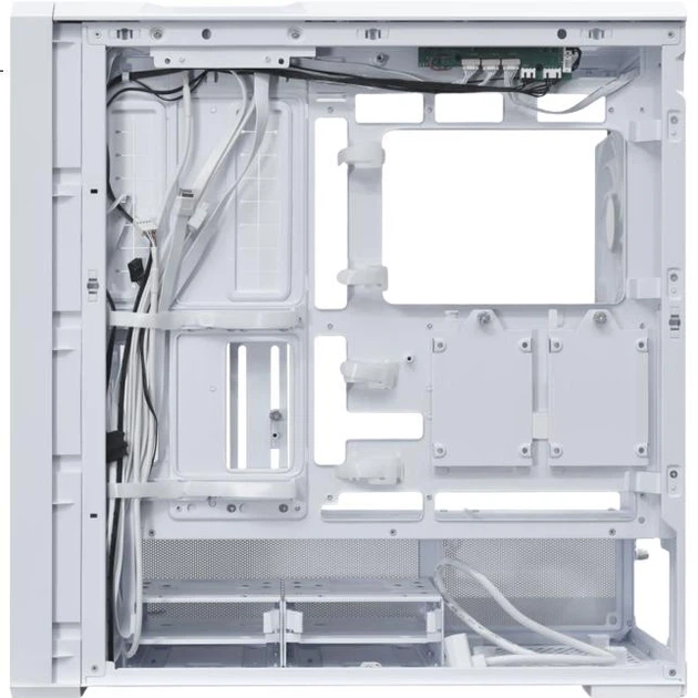 LIANLI L217 INF Infinite Mirror Edition, ігровий корпус для настільних комп'ютерів середнього розміру, білий, подвійне живлення/Підтримка материнських плат EATX/Підтримка вентиляторів, встановлених ззаду/ - Фото 2 LIANLI L217 INF Infinite Mirror Edition, ігровий корпус для настільних комп'ютерів середнього розміру, білий, подвійне живлення/Підтримка материнських плат EATX/Підтримка вентиляторів, встановлених ззаду/ - изображение 2