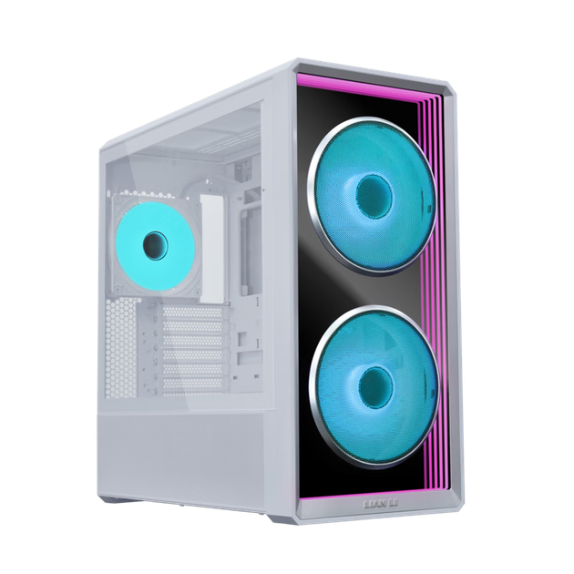 LIANLI L217 INF Infinite Mirror Edition, ігровий корпус для настільних комп'ютерів середнього розміру, білий, подвійне живлення/Підтримка материнських плат EATX/Підтримка вентиляторів, встановлених ззаду/ - Фото 5 LIANLI L217 INF Infinite Mirror Edition, ігровий корпус для настільних комп'ютерів середнього розміру, білий, подвійне живлення/Підтримка материнських плат EATX/Підтримка вентиляторів, встановлених ззаду/ - изображение 5