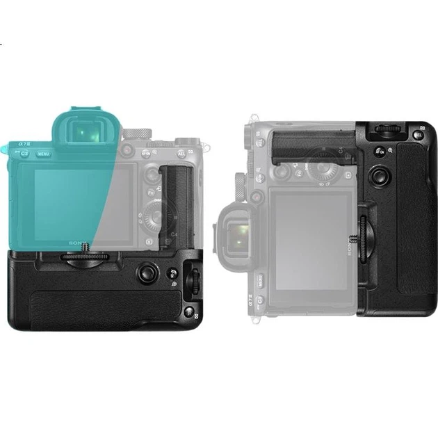 Sidande Sony A73/A9/A7R3 Grip, Battery Box, Vertical Shooting Grip Battery, Black, A73 Grip, Standard Configuration (With 2.4G Remote Control) - зображення 2