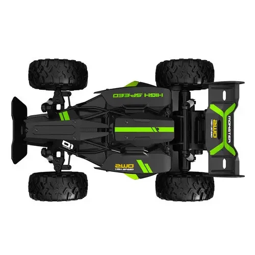 Машинка на радиоуправлении Kruzzel 24819 внедорожная 1:18 15 км/ч 500 мА·ч 2.4 ГГц резиновые колеса полная амортизация 40 м два аккумулятора для детей - Фото 6 Машинка на радиоуправлении Kruzzel 24819 внедорожная 1:18 15 км/ч 500 мА·ч 2.4 ГГц резиновые колеса полная амортизация 40 м два аккумулятора для детей - изображение 6