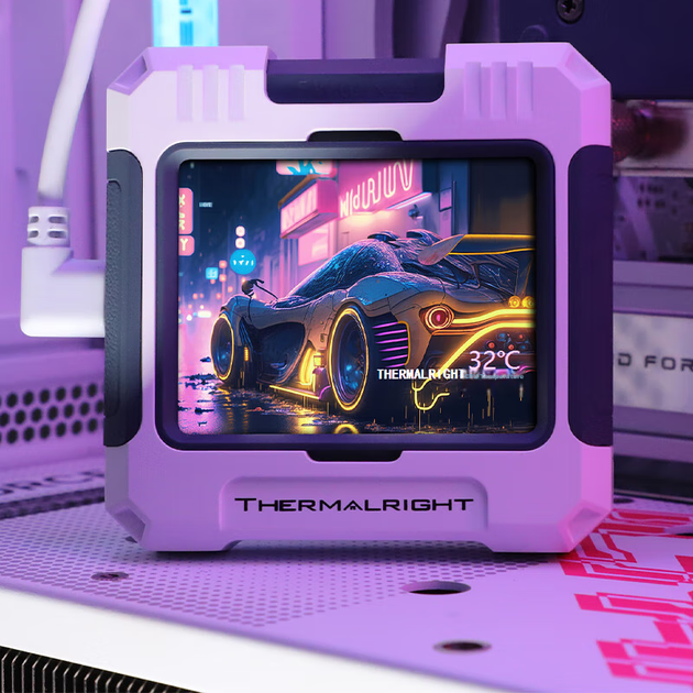 Рідинний кулер для процесора Thermalright FROZEN WARFRAME 360 WHITE ARGB з IPS LCD-дисплеєм FW360 WHITE ARGB - зображення 7