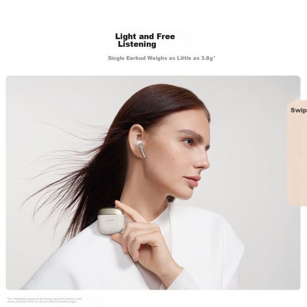 Навушники Huawei FreeBuds SE 3 Black (T0016) - Фото 4 Навушники Huawei FreeBuds SE 3 Black (T0016) - зображення 4