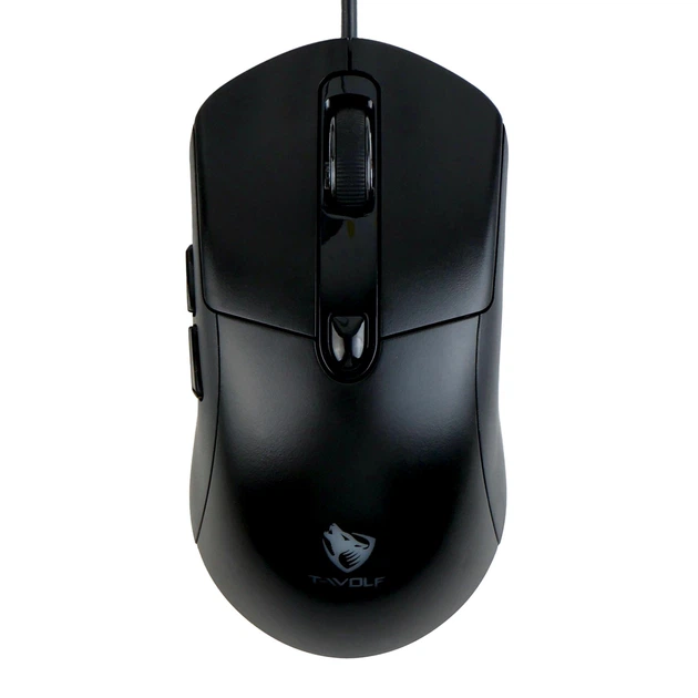 Игровой набор 2в1 TWolf TF330 (UA/ENG раскладка/RGB подсветка) Комплект клавиатура и мышь Black - изображение 9