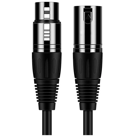 Мікрофонний кабель Mozos MCABLE-XLR-FTM, XLR тато — мама, 3 м - Фото 2 Мікрофонний кабель Mozos MCABLE-XLR-FTM, XLR тато — мама, 3 м - изображение 2
