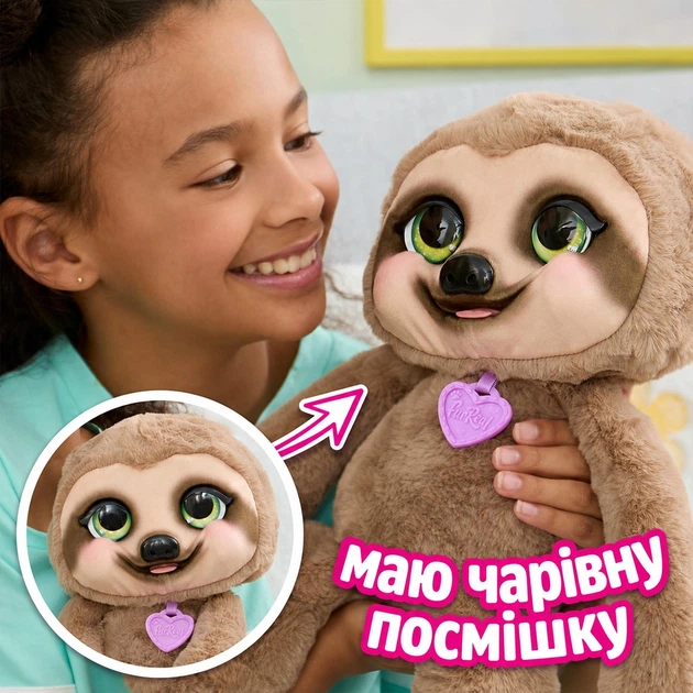 Інтерактивна іграшка Furreal – Лінивець Снагглз Furreal (6605) - зображення 3