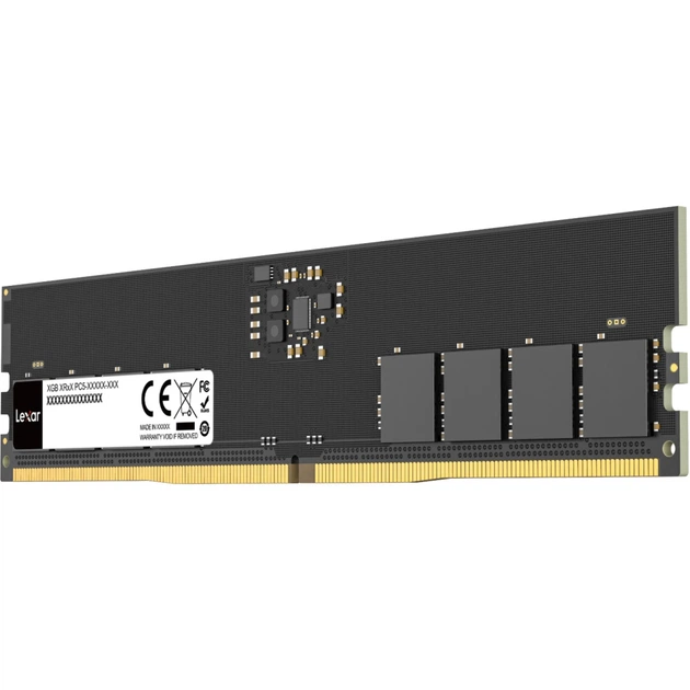 Модуль пам'яті для комп'ютера DDR5 16GB 5600 MHz Black Lexar (LD5U16G56C46ST-BGS) - зображення 4