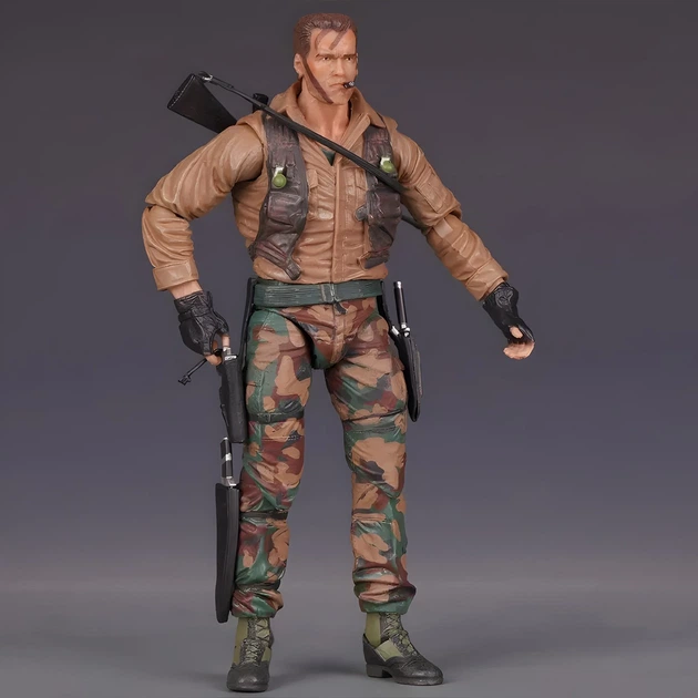 Фігурка Predator Jungle Extraction Dutch 18 см — Колекційна іграшка-герой Хижак Датч Арнольд Шварценеггер у подарунковій упаковці - Фото 5 Фігурка Predator Jungle Extraction Dutch 18 см — Колекційна іграшка-герой Хижак Датч Арнольд Шварценеггер у подарунковій упаковці - зображення 5