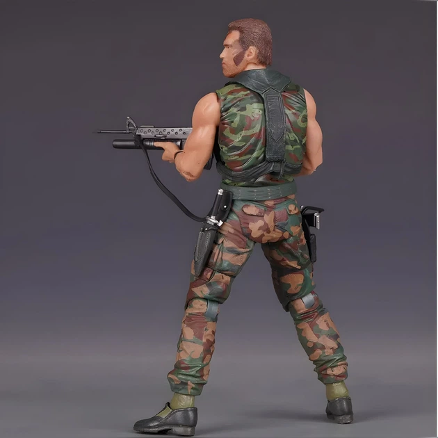 Фігурка Predator Jungle Patrol Dutch 18 см — Колекційна іграшка-герой Хижак Датч Арнольд Шварценеггер у подарунковій упаковці - Фото 6 Фігурка Predator Jungle Patrol Dutch 18 см — Колекційна іграшка-герой Хижак Датч Арнольд Шварценеггер у подарунковій упаковці - зображення 6